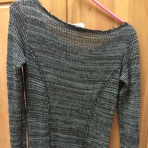 Bohemian Dress Size Medium, Black and White